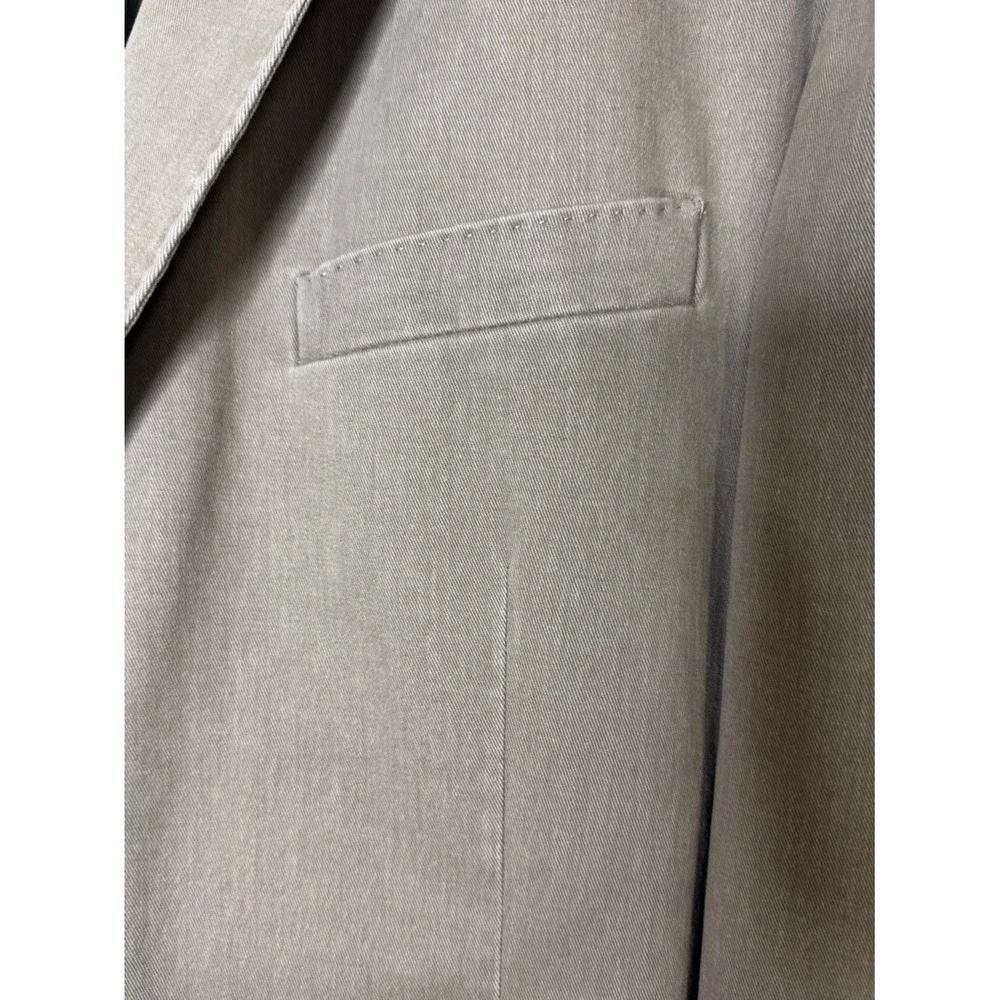 Kroon Mens Sport Coat Jacket 48 R Bono Wash‎ Suede Elbow Patches Office